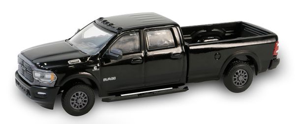 GREEN28150-F-NOIR - RAM 2500 Laramie 2024 negro de la serie BLACK BANDIT en blister - 1