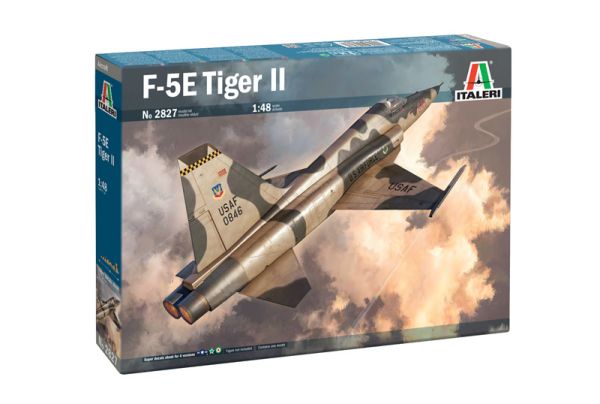 ITA2827 - Avión de combate F-5E Tiger II para montar y pintar - 1