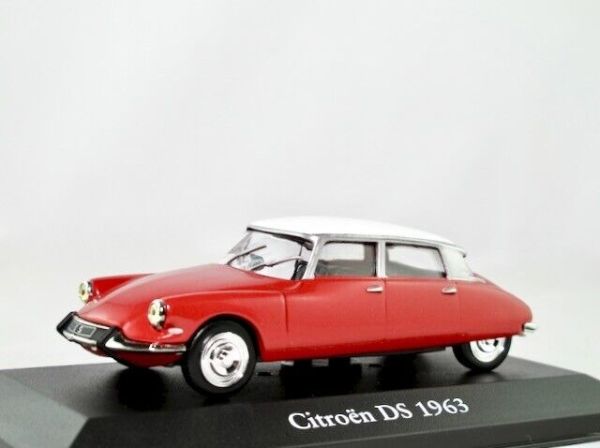 ATL2891005 - CITROEN DS 1963 rojo con techo blanco - 1