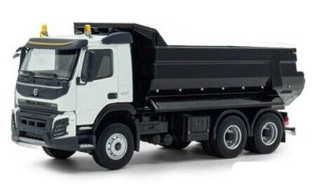 MOT300090 - Volquete blanco edición limitada de 750 piezas - VOLVO FMX 6x4  - 1