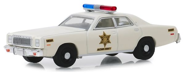 GREEN30110 - PLYMOUTH Fury 1977 Hazzard County Sheriff de la serie FURY en blister - 1