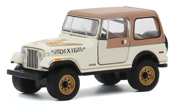 GREEN30175 - JEEP CJ-7 1979 Golden Eagle de la serie DIXIE en blister - 1