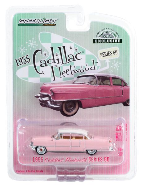 GREEN30396 - CADILLAC Fleetwood Séries 60 1955 Rosa en blister - 1