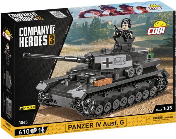 COB3045 - Tanque PANZER IV Ausf. G - 610 Piezas - 1