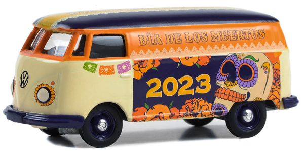 GREEN30482 - VOLKSWAGEN T2 PANEL VAN Día de los Muertos 2023 en blister - 1