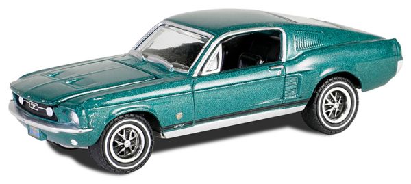 GREEN30505 - FORD Mustang GT Fastback 1967 verde HIGH COUTRY SPECIAL en blister - 1