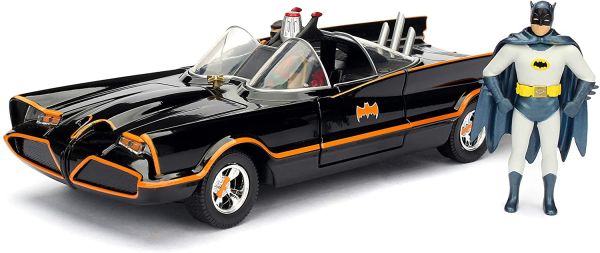 JAD30873 - BATMOBILE Classic Kit con BATMAN Y ROBIN 1966 - 1