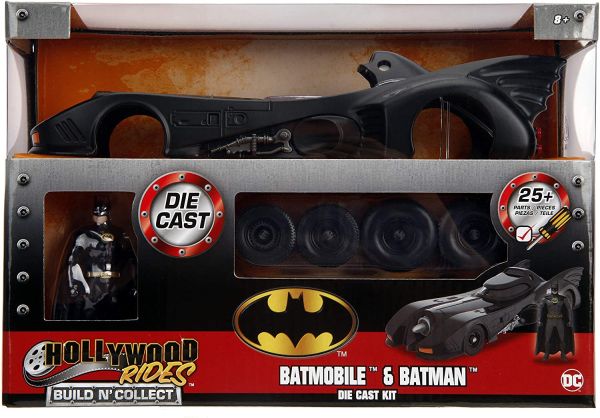 JAD30874 - BATMOBILE Kit car con BATMAN 1989 - 1