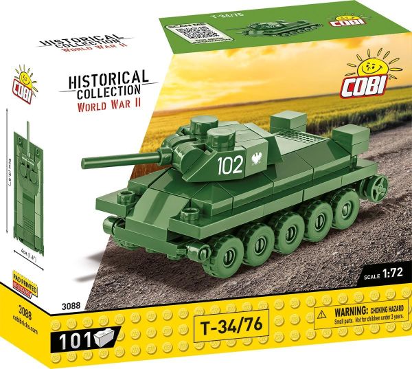 COB3088 - Tanque T-34/76 - 101 Piezas - 1