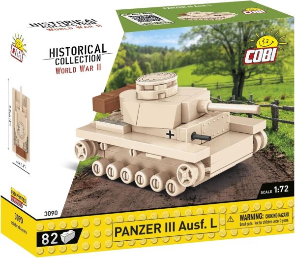 COB3090 - Tanque PANZER III Ausf.L - 82 piezas - 1