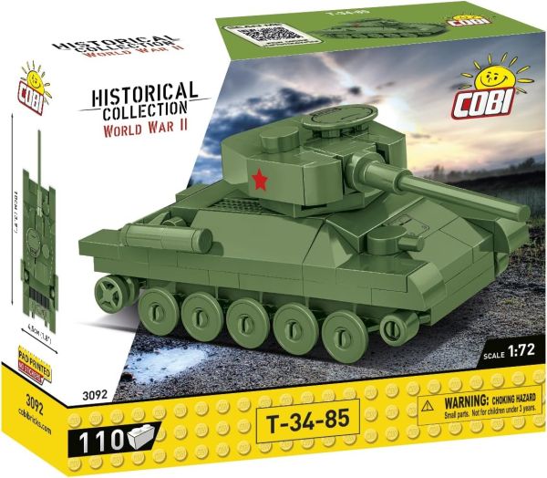 COB3092 - Tanque T-34/85 - 110 Piezas - 1