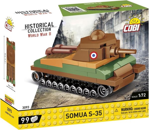 COB3093 - Tanque SOMUA S-35 - 99 Piezas - 1