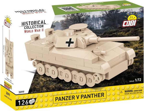 COB3099 - Tanque PANZER V PANTHER - 126 Piezas - 1