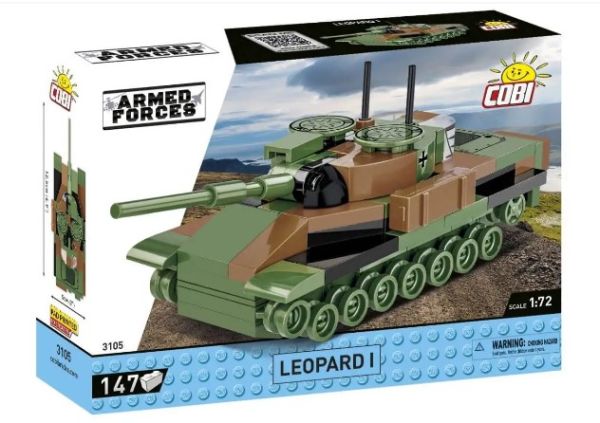 COB3105 - Tanque LEOPARD I - 147 Piezas - 1