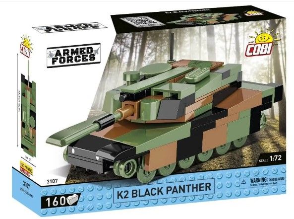 COB3107 - Tanque K2 BLACK PANTHER - 160 Piezas - 1