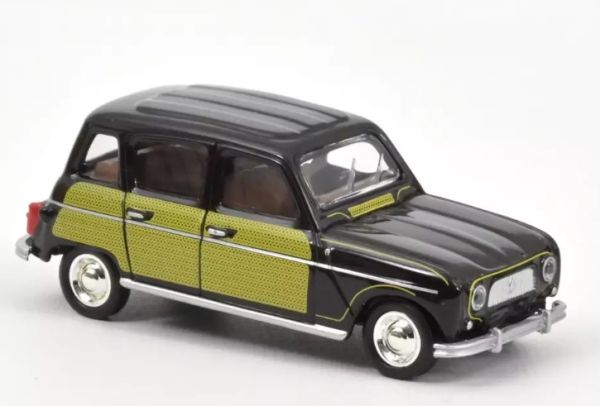 NOREV310938 - RENAULT 4 Parisienne 1963 Negro y amarillo - 1