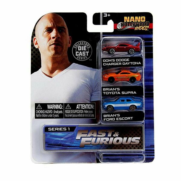 JAD31124 - Nano 3 Fahrzeuge FAST & FURIOUS Serie 1 - 1