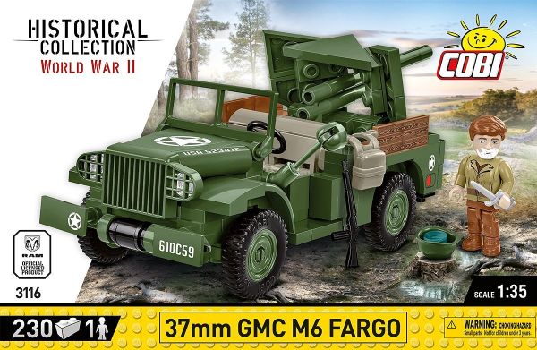 COB3116 - DODGE WC-55 GMC M6 Fargo 37mm - 230 Monedas - 1