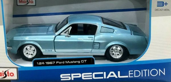 MST31260BL - FORD Mustang GT 1967 azul - 1