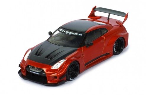 IXOMOC313 - 2019 NISSAN 35GT-RR Lb-Silhouette Works Rojo y Negro - 1