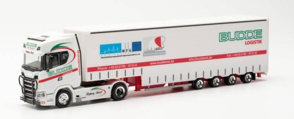 HER314374 - SCANIA CS 20 HD 4x2 MEUSBURGER semirremolque BLS BUDDE LOGISTIK SPEDITION - 1