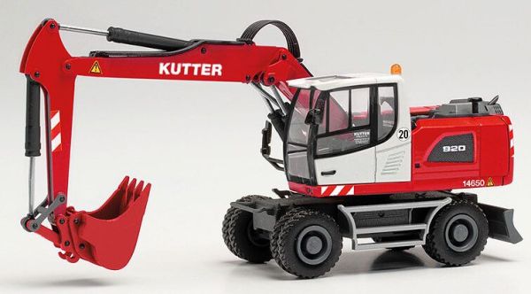 HER314954 - Excavadora sobre neumáticos LIEBHERR A920 Litronic KUTTER - 1