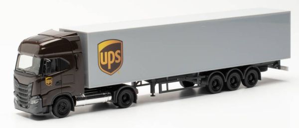 HER315036 - IVECO S-WAY LNG BOX 4x2 semirremolque 3 ejes UPS - 1