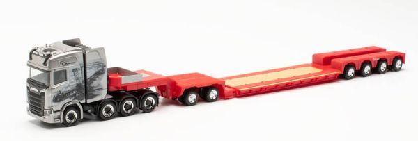 HER315159 - SCANIA CS 20 HD 8x4 con cama baja de 6 ejes ESSER HEAVY TRANSPORT - 1