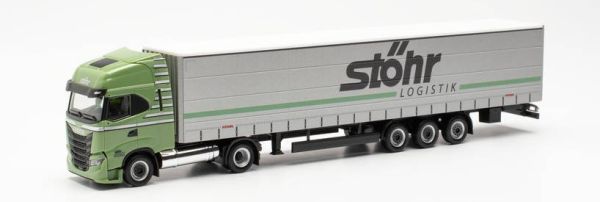 HER315227 - IVECO S-WAY LNG semirremolque 4x2 3 ejes cubiertos 15M STOHR - 1