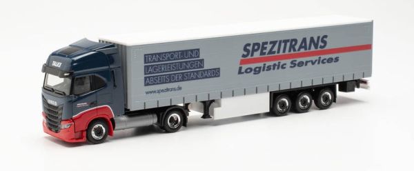 HER315258 - Semirremolque IVECO S-WAY LNG 4x2 3 ejes cubiertos SPEZITRANS - 1