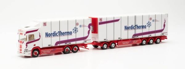 HER315500 - SCANIA CR 20 HD 6x2 con remolque de 5 ejes SALONEN NORDIC THERMO - 1