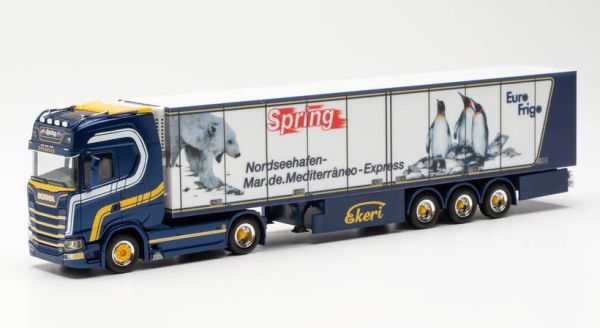 HER315586 - SCANIA CS 20 HD 4x2 con semirremolque de 3 ejes SPRING - 1