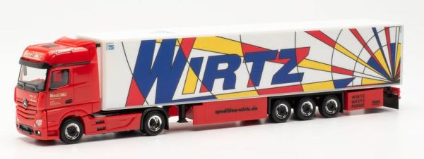 HER315593 - MERCEDES-BENZ Actros 4x2 con remolque frigorífico 3 Ejes WIRTZ - 1