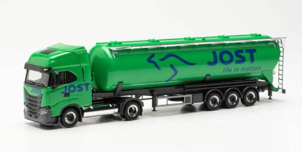 HER315609 - IVECO S-WAY LNG 4x2 semirremolque silo 3 ejes JOST GROUP - 1