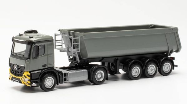 HER315654 - MERCEDES AROCS 4x2 semirremolque volquete 3 ejes - 1