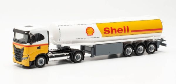 HER315685 - IVECO S-WAY ND 4x2 con remolque cisterna 3 ejes SHELL - 1