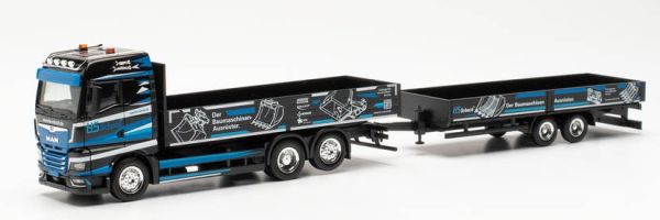 HER315739 - MAN TGX GM 6x4 con remolque de 2 ejes HS SCHOCH - 1