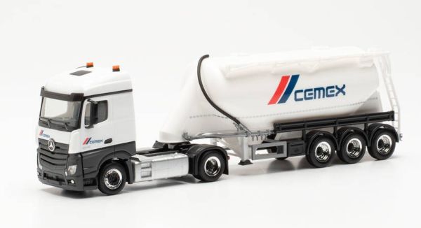 HER315975 - MERCEDES ACTROS STREAMSPACE 4x2 con remolque cisterna de 3 ejes CEMEX - 1