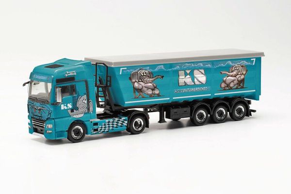 HER316538 - MAN TGX XXL E6C 4x2 con volquete de 3 ejes KS Containerdienst - 1