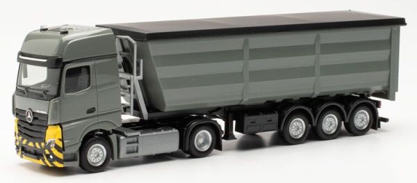 HER316545 - MERCEDES BENZ 4x2 Actros con caja gris - 1