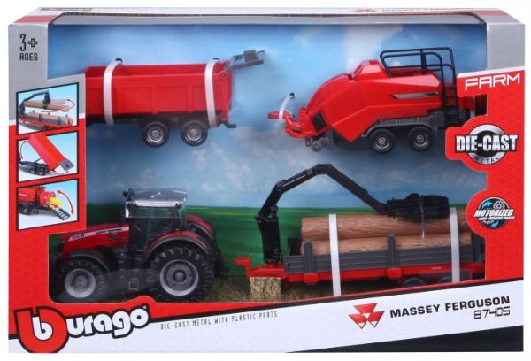 BUR31668MF - Tractor con accesorios - MASSEY FERGUSON 8740S  - 1