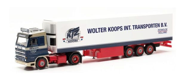 HER316736 - SCANIA 143 4x2 con remolque de 3 ejes WOLTER KOOPS - 1