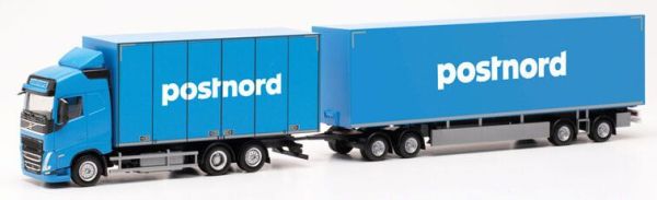 HER316866 - VOLVO FH Gl. XL 6x2 camión recto con remolque 2+2 Ejes POSTNORD - 1