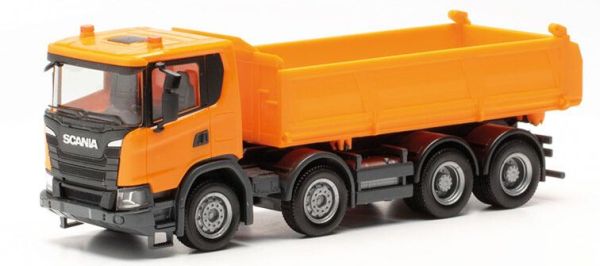 HER316996 - SCANIA XT17 8x4 volquete naranja - 1