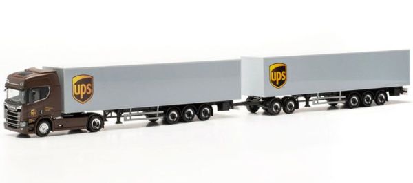 HER317009 - SCANIA CR 20 HD 4x2 con Dolly y 2 remolques 3 ejes UPS Spanien - 1