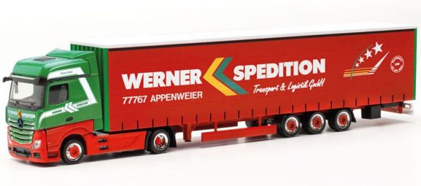 HER317214 - MERCEDES-BENZ Actros 4x2 con remolque 3 ejes WERNER - 1