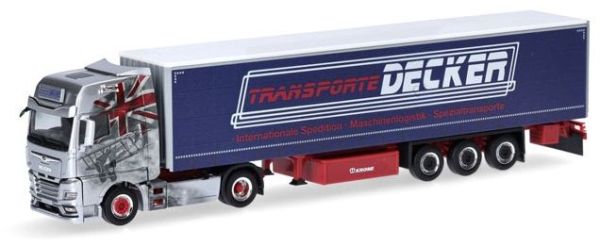 HER317313 - MAN TGX GX 4x2 con remolque de 3 ejes DECKER DUREN - 1