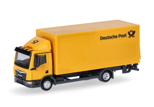 HER317689 - MAN TGL K-LKW 4x2 con carrocería y portón trasero DEUTSCHE POST - 1