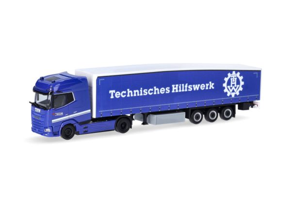 HER317764 - DAF XG 4x2 con remolque de 3 ejes HILFSWERK - 1