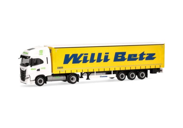 HER317931 - IVECO S-Way LNG 4x2 con remolque de 3 ejes WILLI BETZ - 1